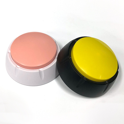 Hot Selling Battery Operated Game /advertise /Promotion Button Response Buzzer Talk Sound Talk Button For Dog
